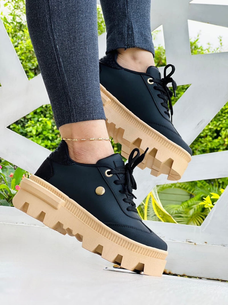 Tenis Prada Suela Tractor Dama