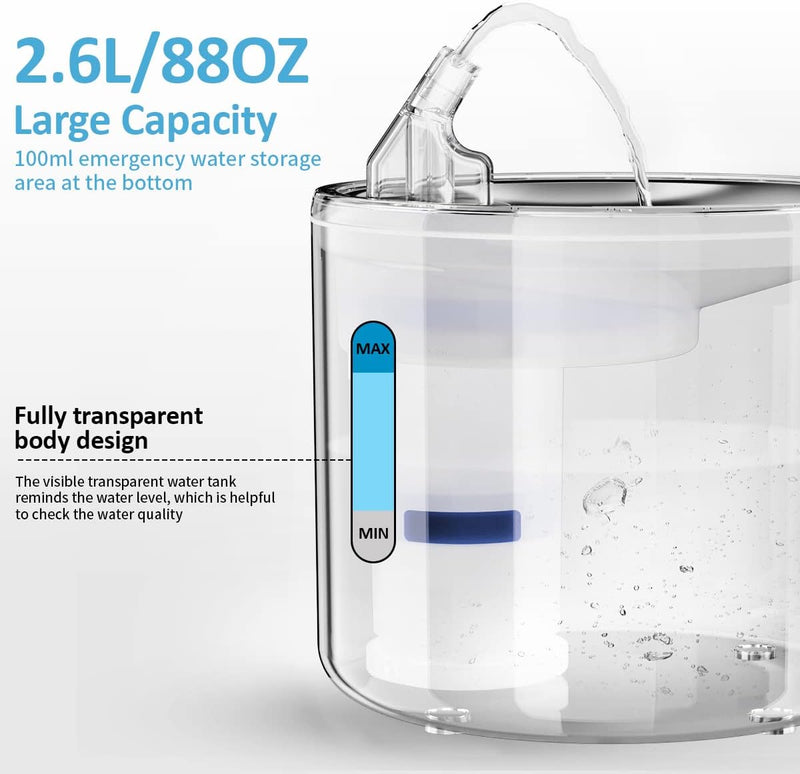 Dispensador de Agua Automático para Mascotas - PetFlow®
