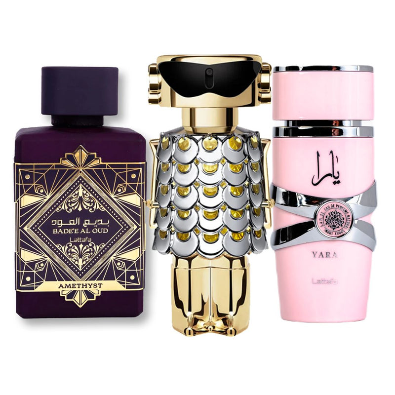 LATAFFA AMETHYST+YARA+FAMME PERFUMES 1.1