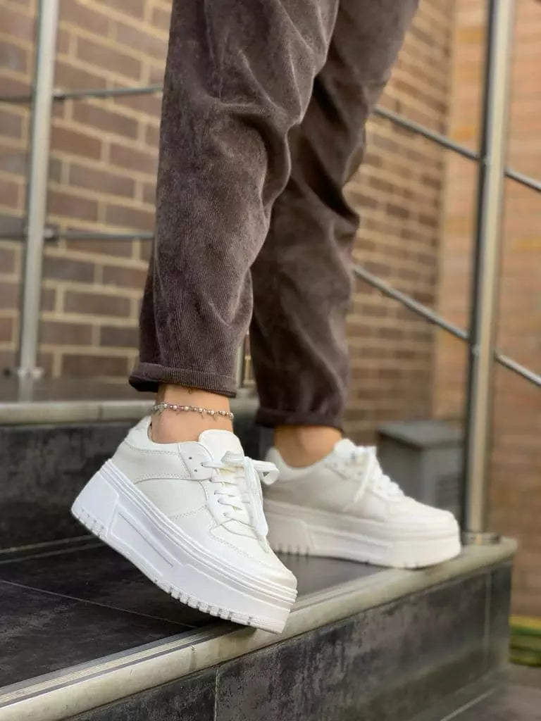 Tenis Casual de Mujer Atenas Blanco