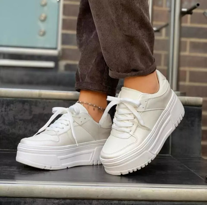 Tenis Casual de Mujer Atenas Blanco